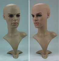 pe realistic male mannequin dummy dead for hat sunglass wigs displaymanikin heads