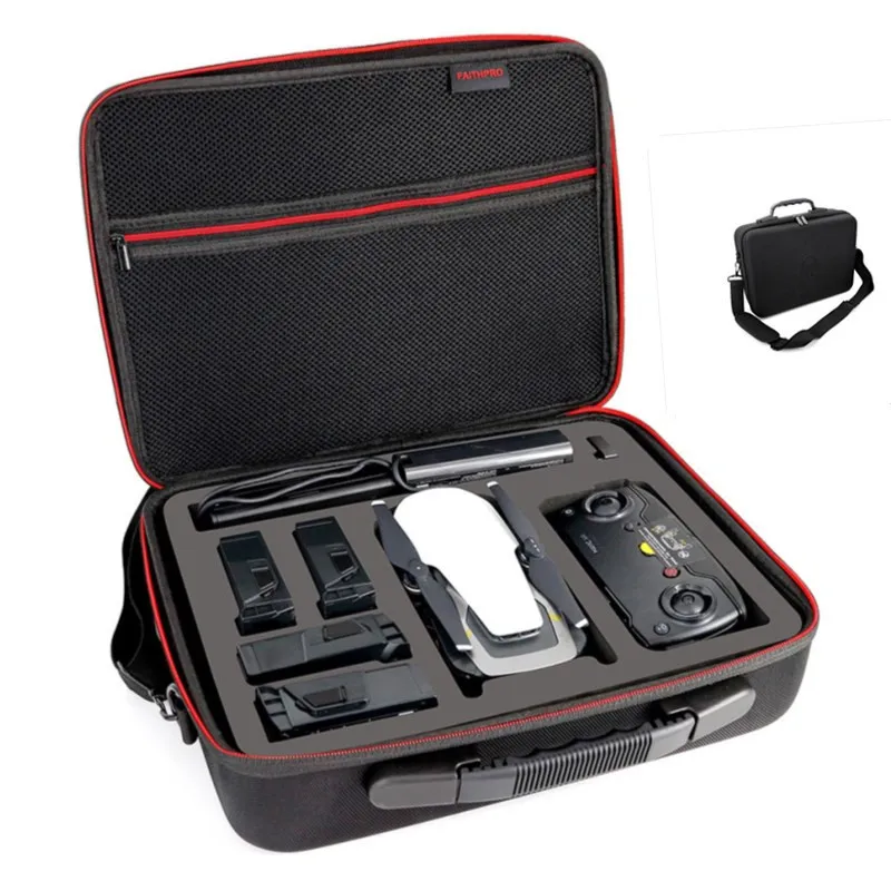 Для DJI Mavic дроны сумка чехол для переноски EVA жесткий shellPortable Spark box для DJI Дрон и аксессуары(4 батареи) сумки для хранения