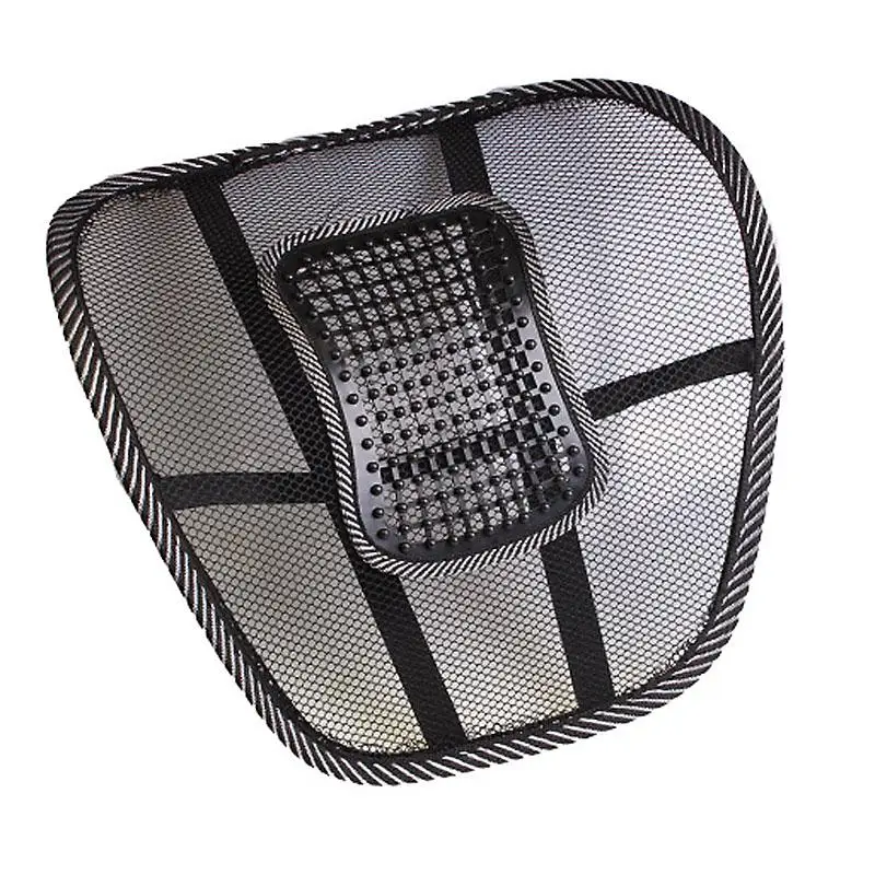 Сетчатая тканевая подушка для автомобильного сиденья поясничная офисного