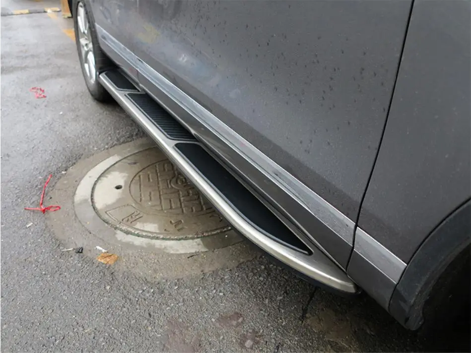 Автомобильные подножки для Volkswagen VW Touareg 2011 2016 Боковые педали высокого качества