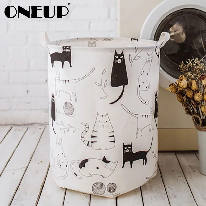 

ONEUP Large Laundry Basket Waterproof Dirty Clothes hamper For Toy Washing Basket Dirty Clothes Sundries Storage Baskets Box