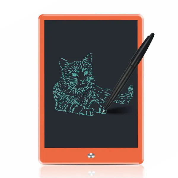 Orange Writing board NEWYES 10 дюймов чертеж для рукописного ввода на планшете колодки ЖК-дисплей доска для письма портативный электронный планшет для drawingtablet - Цвет: Orange Writing board