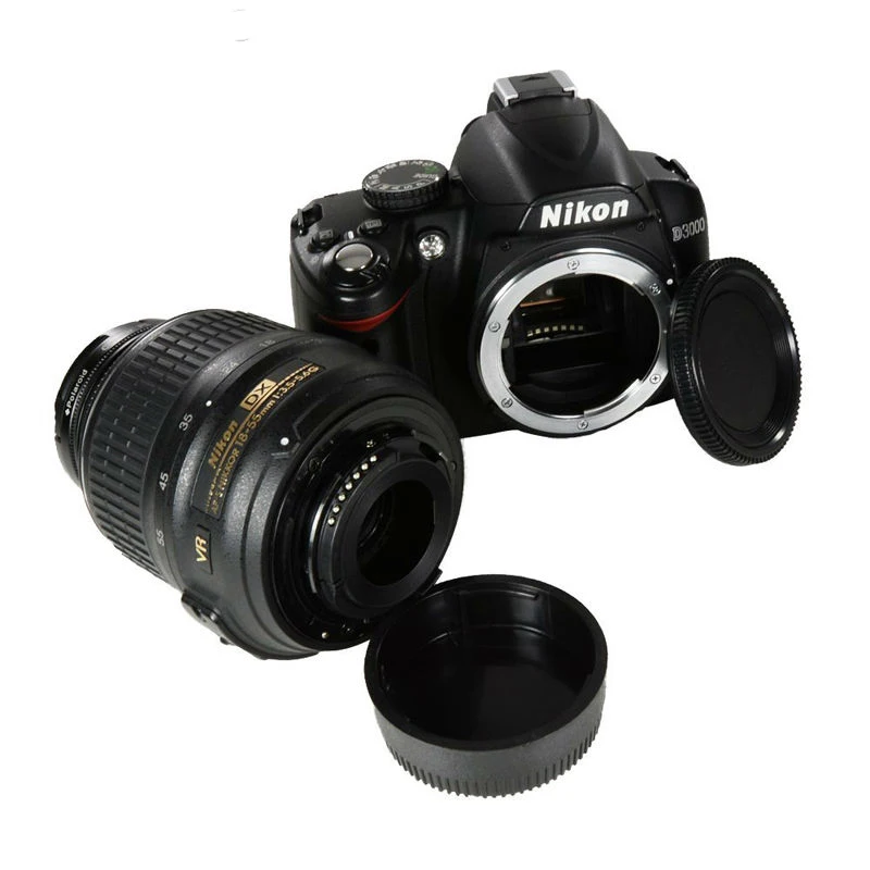 1 пара Крышка корпуса камеры + Задняя крышка объектива для N s Nikon F Mount AI AF S Lens Anti