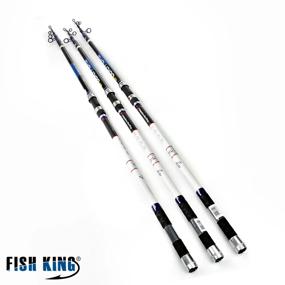 Fish King телескопическая удочка из 99% углерода 3.9 М 4.2 М 4.5м высокое качество стержня позволяет комфортно ловить мирную рыбу тест 110-180гр
