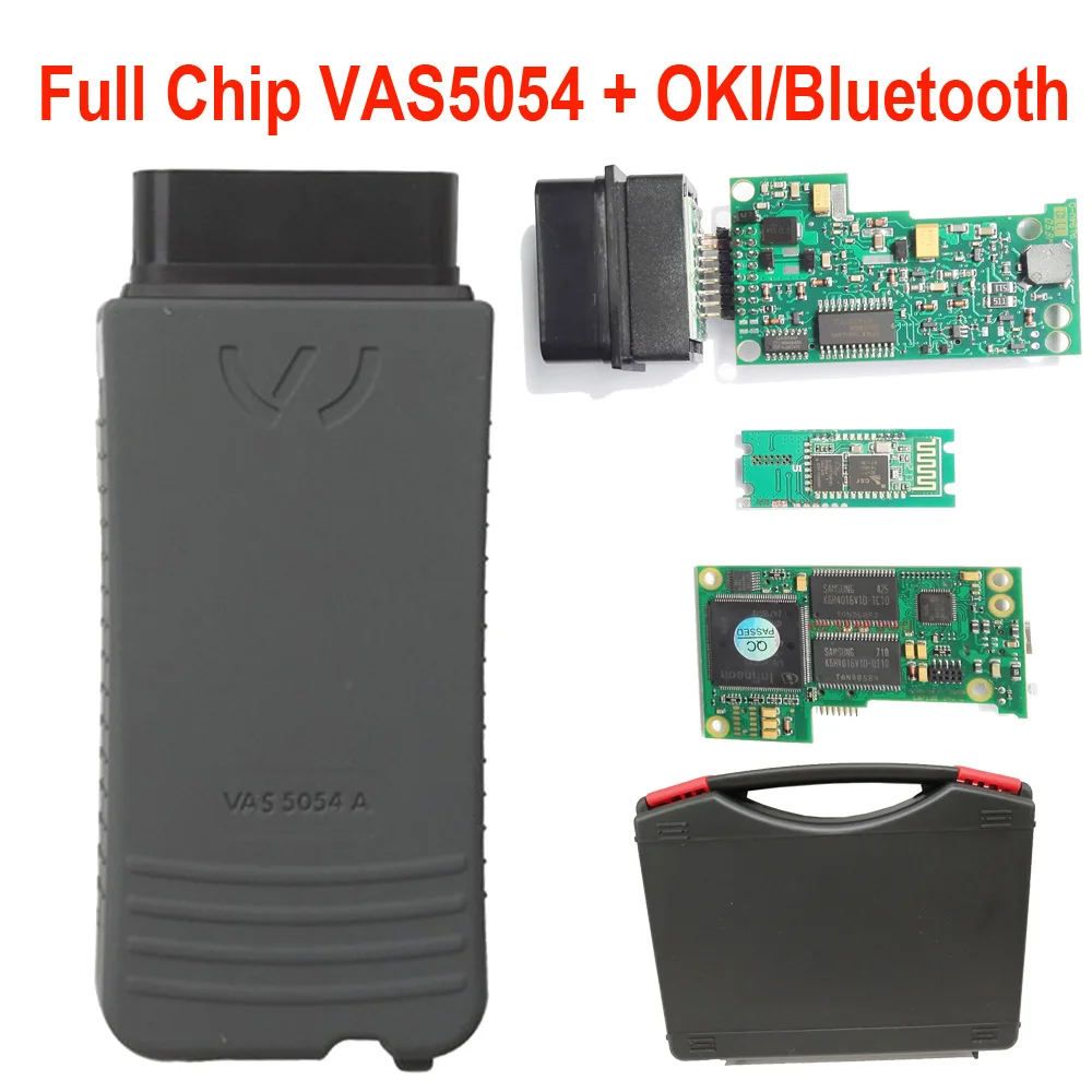 Новейший автомобильный сканер ODIS VAS5054A OKI с полным чипом 5 26 Bluetooth vas 5054a Поддержка UDS
