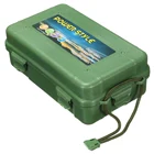 Jiguoor 190x110x55 мм Наружная анти-осенняя Зеленая пластиковая коробка для хранения для вспышки светильник фонарь лампа зарядное устройство чехол инструменты