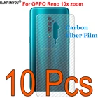 10 шт.лот, прочная защитная пленка для экрана OPPO Reno 10x zoom, 6,6 дюйма, с защитой от отпечатков пальцев, прозрачное Углеволокно