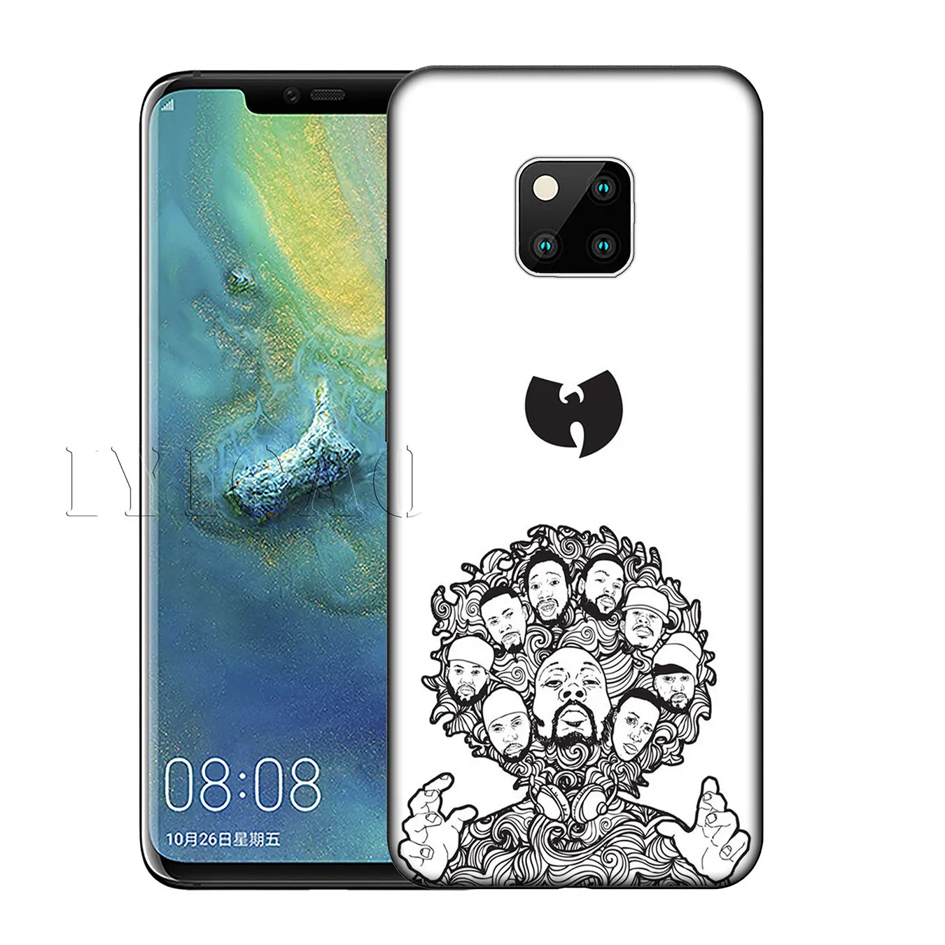 IYICAO Wu-Tang Wu Tang Clan Ultra Thin Cartoon Silicone Soft Case for Huawei Nova 3 3i 2i Mate 20 10 Pro Lite |