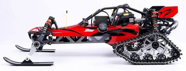 1/5 Rovan ROFAN Baja 5B снегоход гусеничный автомобиль снежные гонки 30.5CC бензиновый двигатель симметричное рулевое управление 2WD RC грузовик