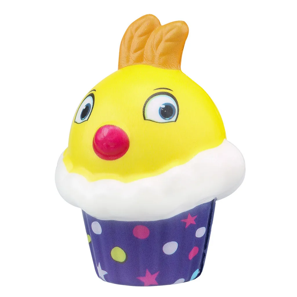 MiniAdorable PU чехол для телефона funy мороженое, мягкий медленно поднимающийся с рисунком мороженого на палочке очень медленно принимает начальную форму рост детей милый стресса надувные игрушки 6,5