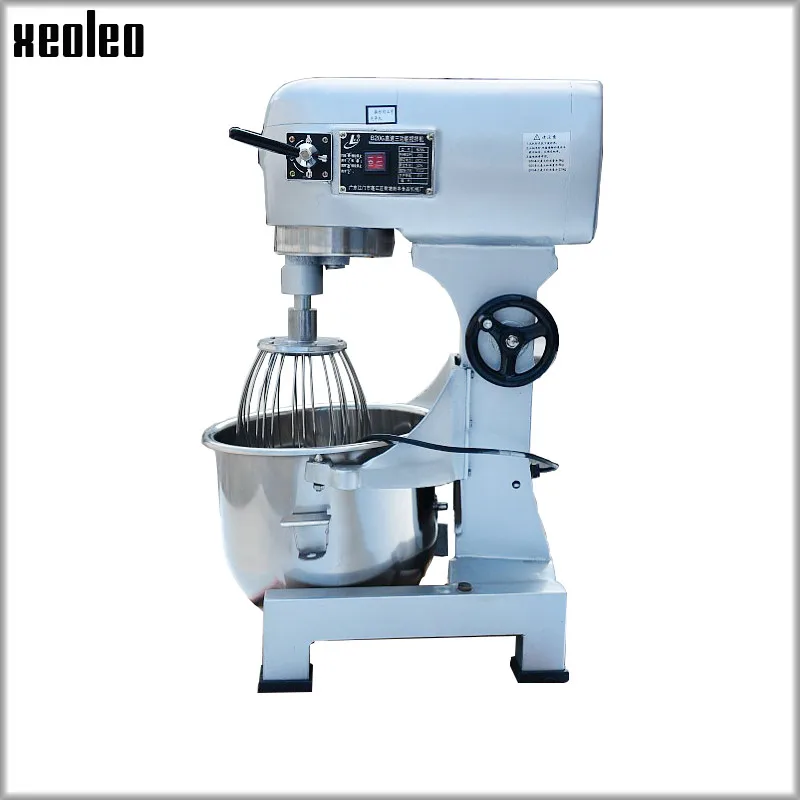 

XEOLEO 20l Planetary Food Mixer Stand Mixer Commercial Dough Kneading Machine 1100W Large Egg Beater Cream Blender Machine 220V