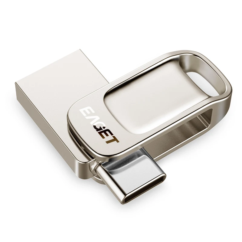 USB флеш-накопитель Eaget OTG 32 Гб 64 128 ГБ Usb 3 0 Type-C 1 металлический мини Флешка флешка |