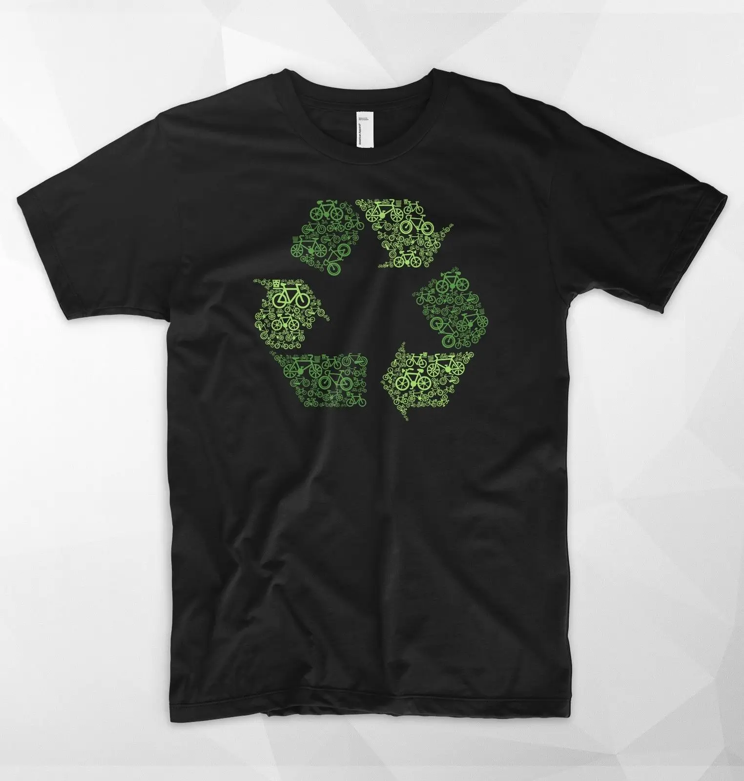 Рециркуляция логотип Футболка Топ велосипед Экология окружающей среды WWF