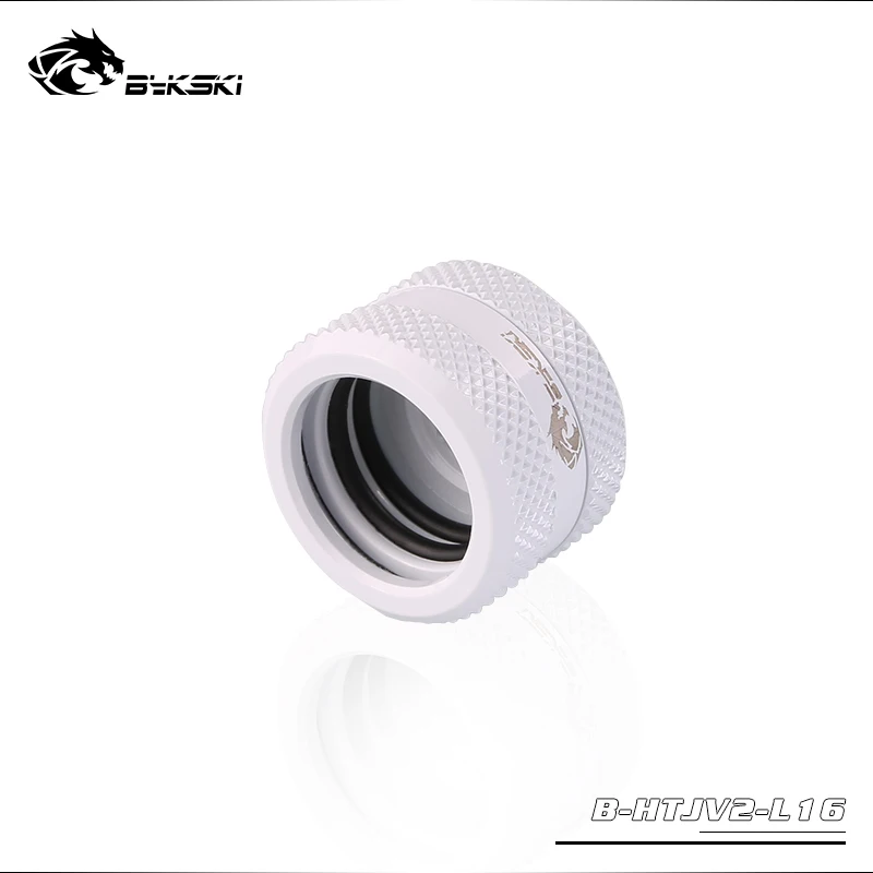 BYKSKI фитинг для жесткой трубки od 16 мм ручной компрессионный медный G1/4