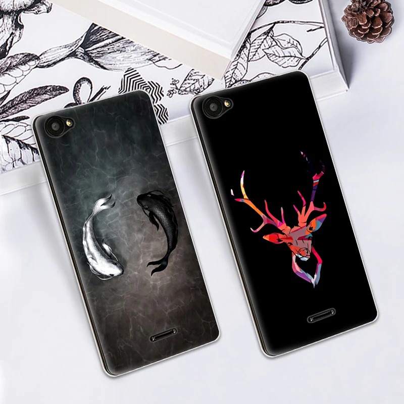 Для BQ BQS 5060 тонкий 5 0 дюймовый чехол для телефона мягкий силиконовый из ТПУ