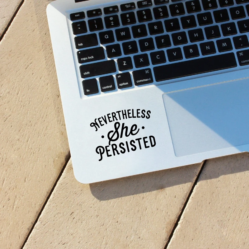 Тем не менее наклейка на ноутбук с надписью тему Apple Macbook Pro / Air Decoration феминистская