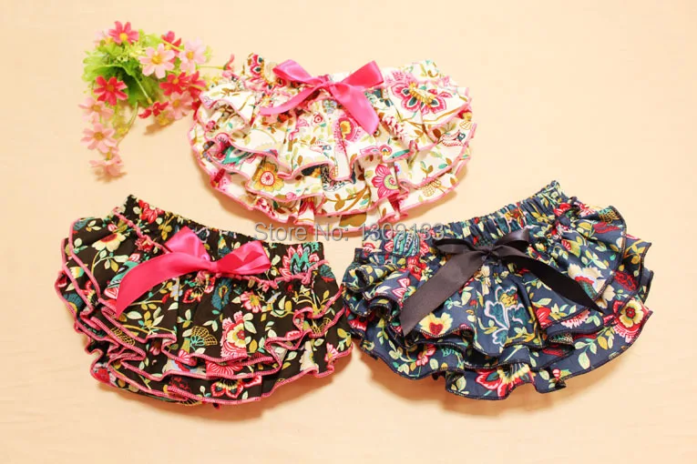 Хлопковый чехол для подгузников маленьких девочек цветочный дизайн шаровары с