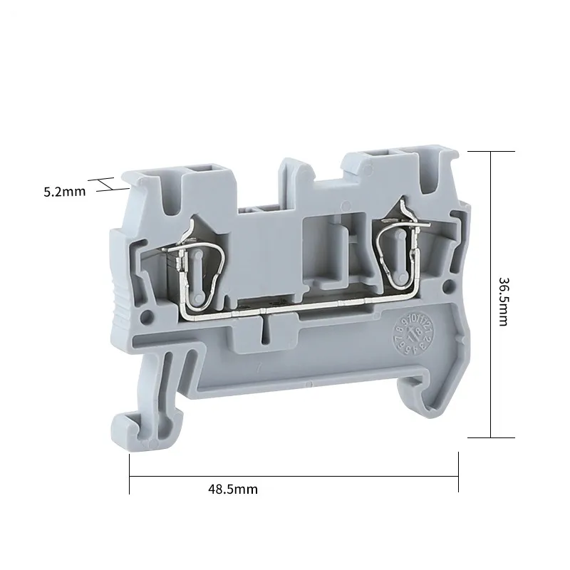 20 штук ST 1.5 Феникс Тип Din Rail 4 Контакты проводки проводника Универсальный Весна