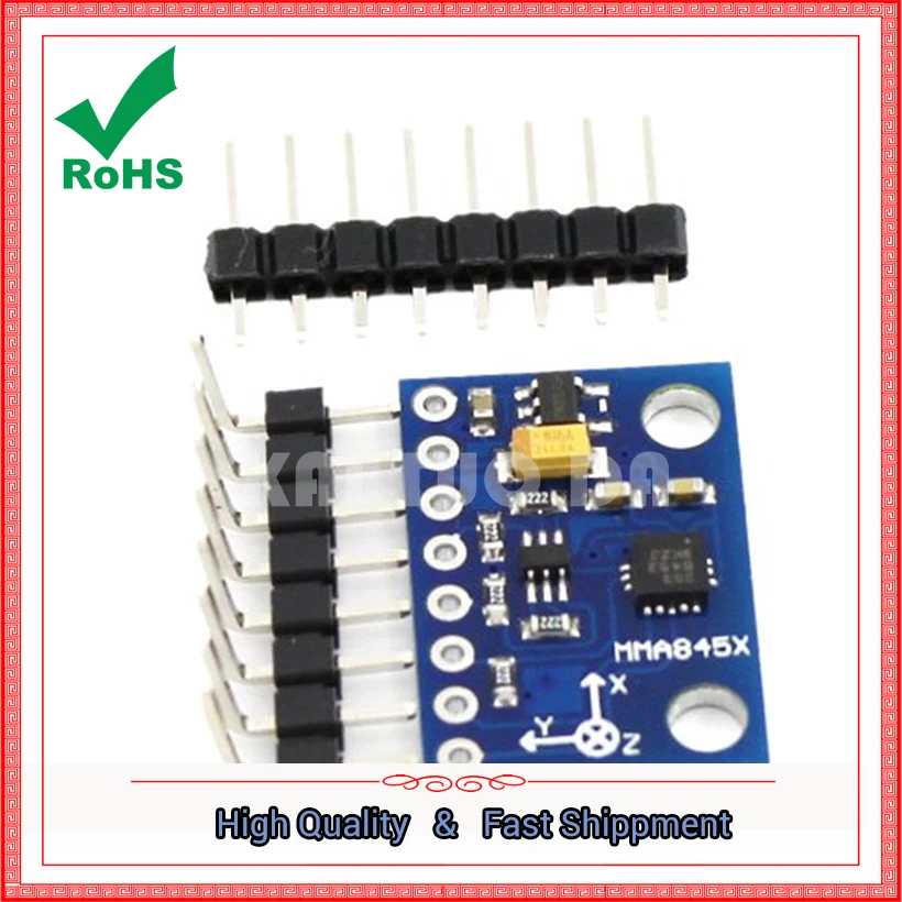 MMA8452 module digital triaxial tilt GY-45 board | Электронные компоненты и принадлежности
