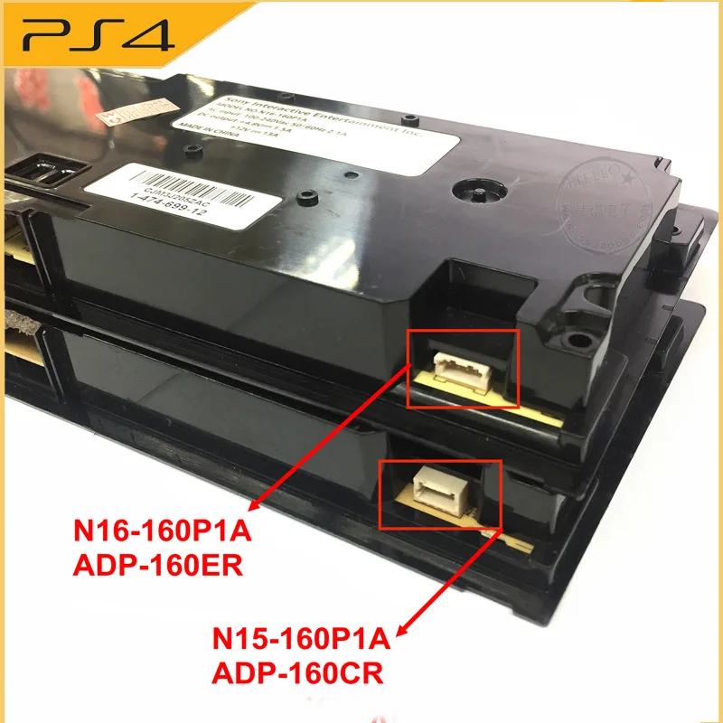 Оригина Фирменная Новинка Питание адаптер ADP-160ER N16-160P1A для Игровые приставки 4 PS4