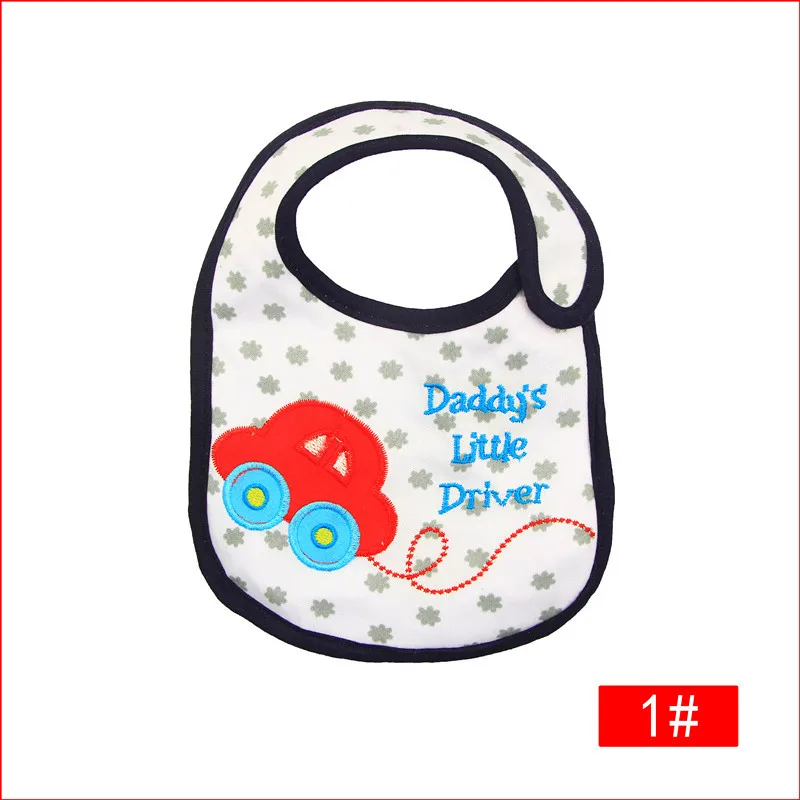 125 Styles Baby Bibs Cotton Cartoon Infant Feeding Girls Boys Clothing 1 pcs | Детская одежда и обувь