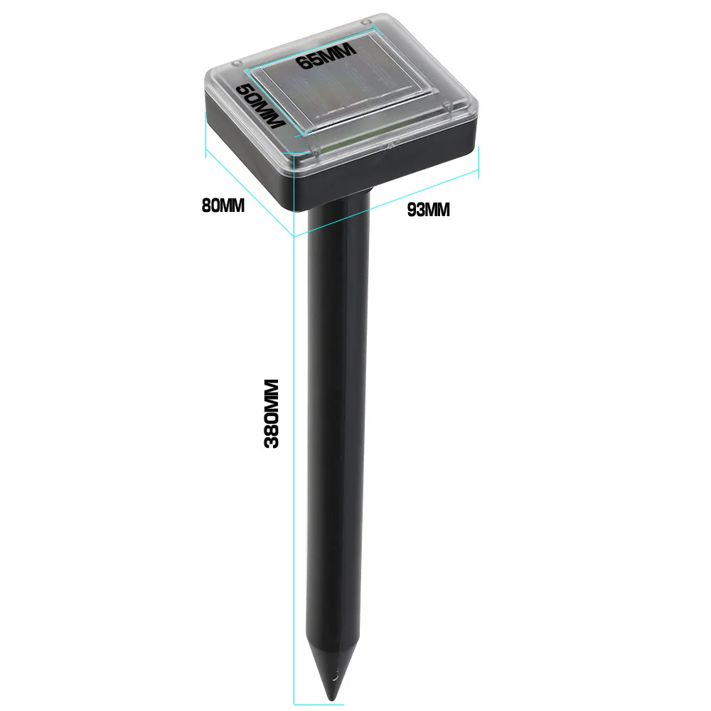 2 шт. Горячий Новый Солнечные звуковая волна Соник Отпугиватель Открытый Сад