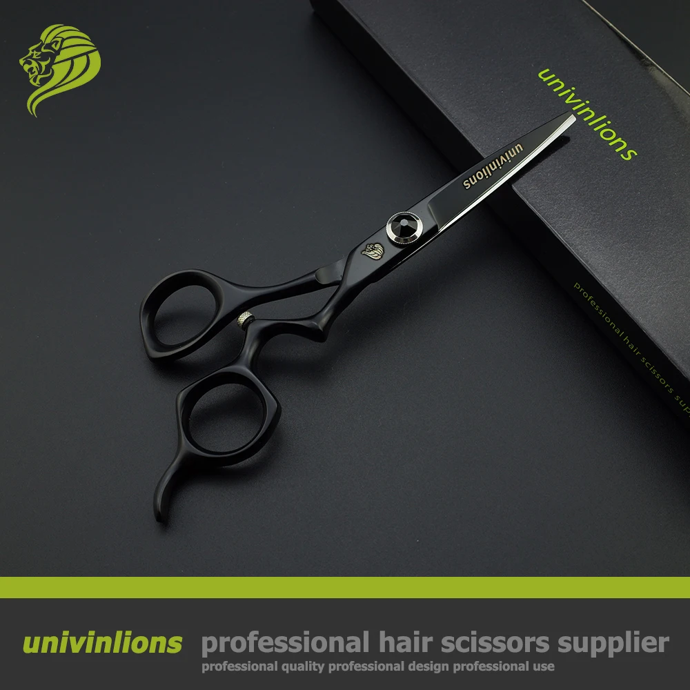 Парикмахерские ножницы для стрижки волос черного цвета 6 0 дюйма | Красота и