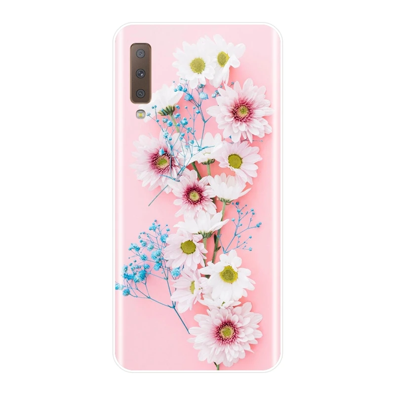 Мягкий силиконовый чехол для Samsung Galaxy A6 A7 A8 2018 A3 A5 2016 2017 Plus 2018|Бамперы| |