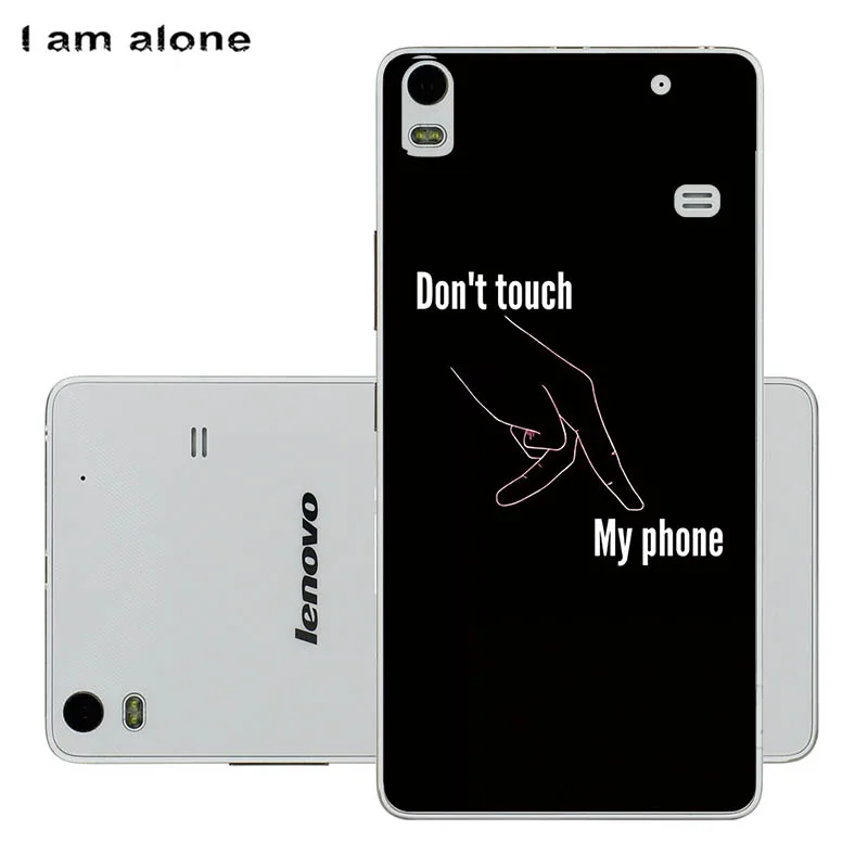 Чехлы для телефонов I am alone для lenovo S8 A7600 5,5 дюймов, жесткий пластиковый мобильный Модный чехол для lenovo S 8 A 7600 - Цвет: PC U10