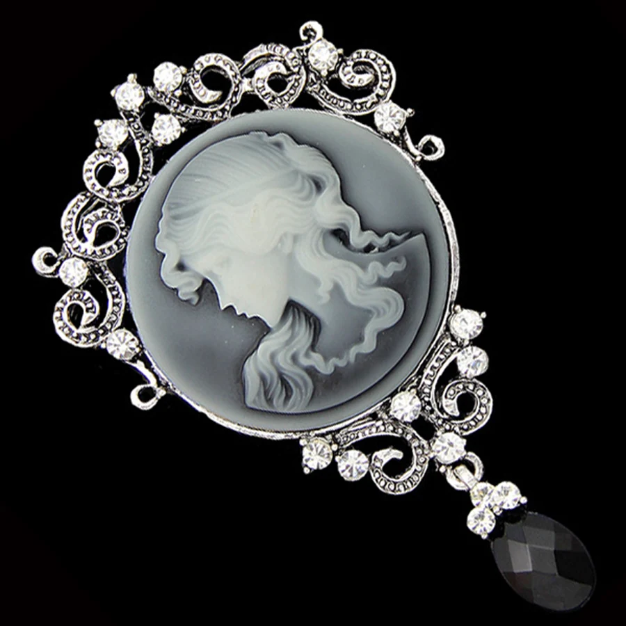 Женская Винтажная брошь в виде драгоценных камней|brooches for women|rhinestone broochfairy brooch |