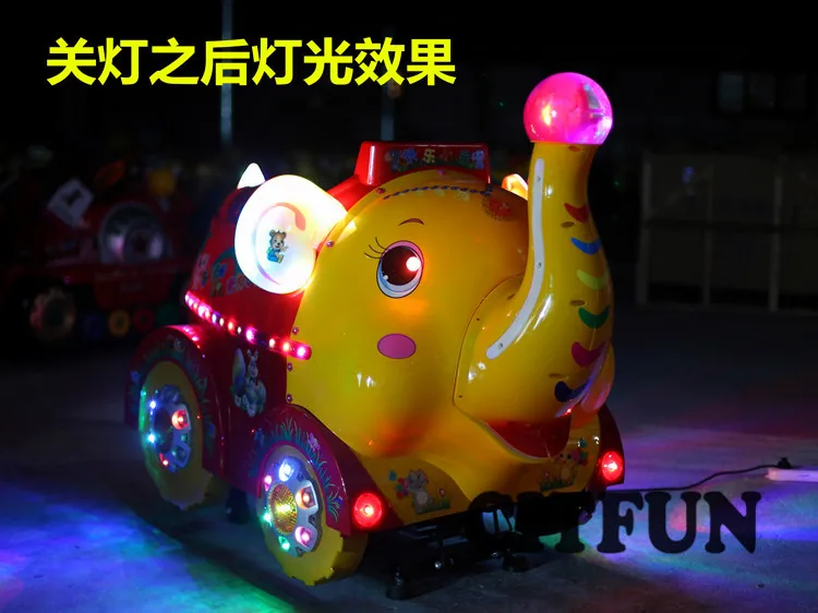 Милая желтая монета со слоном управляемая Kiddie торговый автомат CIT KR018B|Игры с