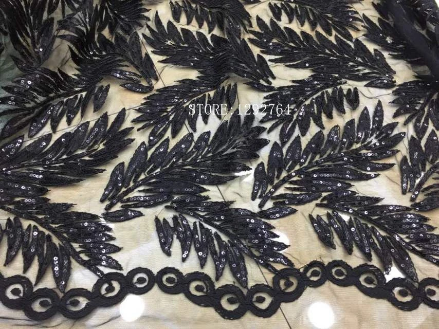 2017 африканский кружевной тюль с пайетками новинка для ярких цветов гипюр