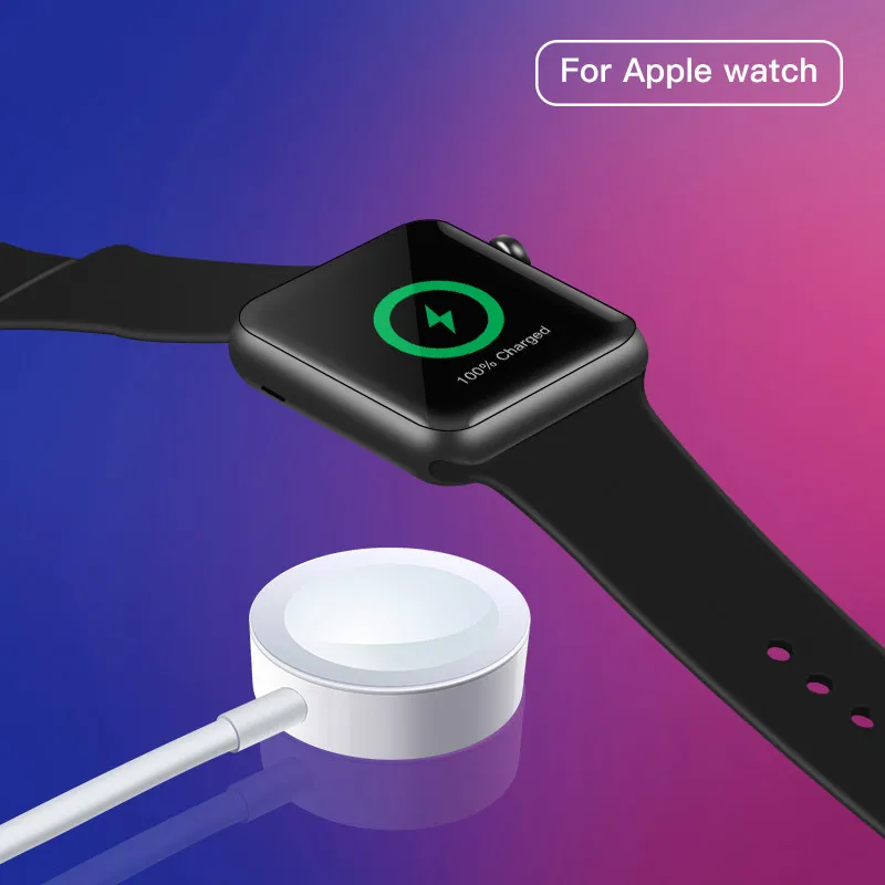 OUTMIX Беспроводной Зарядное устройство для Apple watch 1/2/3 USB быстро wirless зарядки 1 м