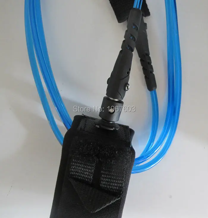 5.5mm Diameter 6' Surf Leash for surfing leg rope foot leash white purple Surfboard | Спорт и развлечения