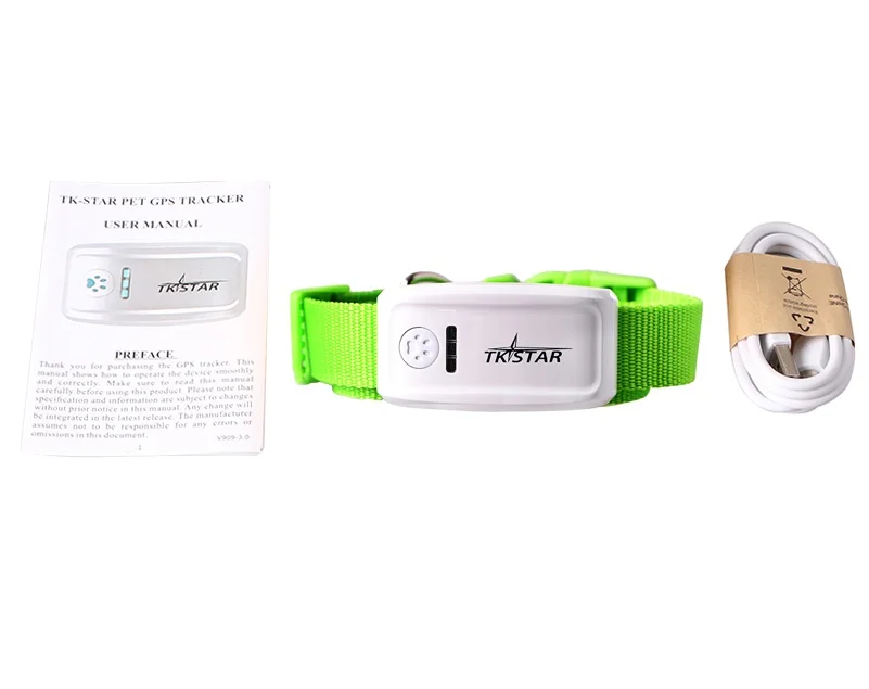 

GPS-трекер для собак на ошейник, водонепроницаемость IP65, 400 часов в режиме ожидания, GPS-трекер для домашних животных, Google Maps, отслеживание в реальном времени, бесплатное приложение