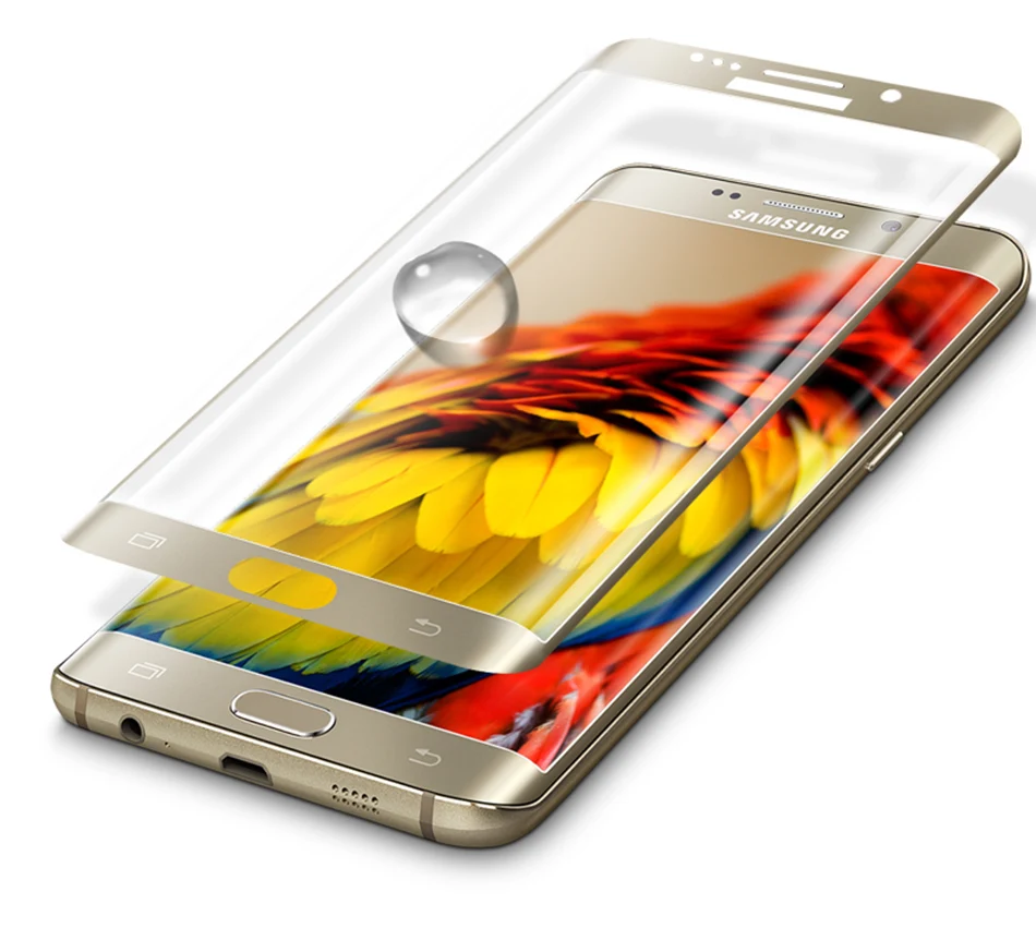 9 H твердость закаленного стекла Защитная пленка для Samsung Galaxy S7 edge 5.5 дюймов