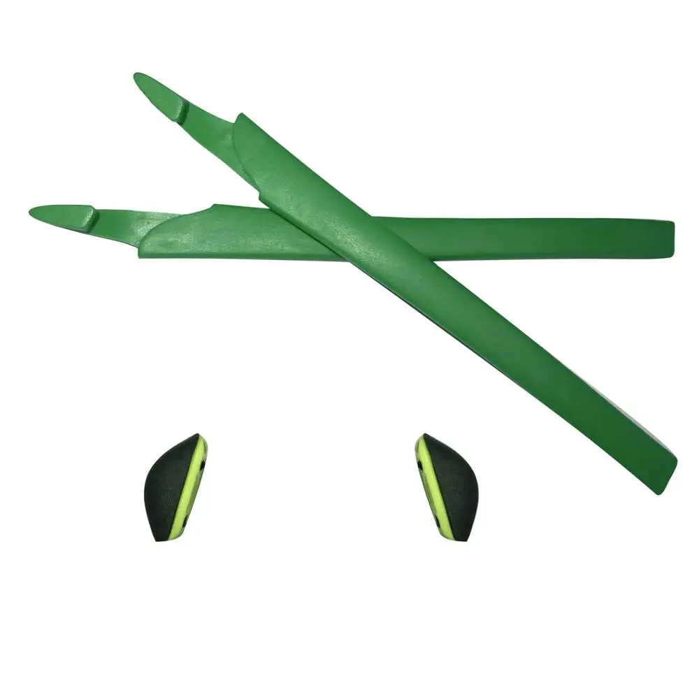 Green HKUCO Сменный Набор силиконовых ножек для Cross link PRO SWITCH& SWEEP Солнцезащитные очки ушные вкладыши резиновый комплект - Цвет линз: Green