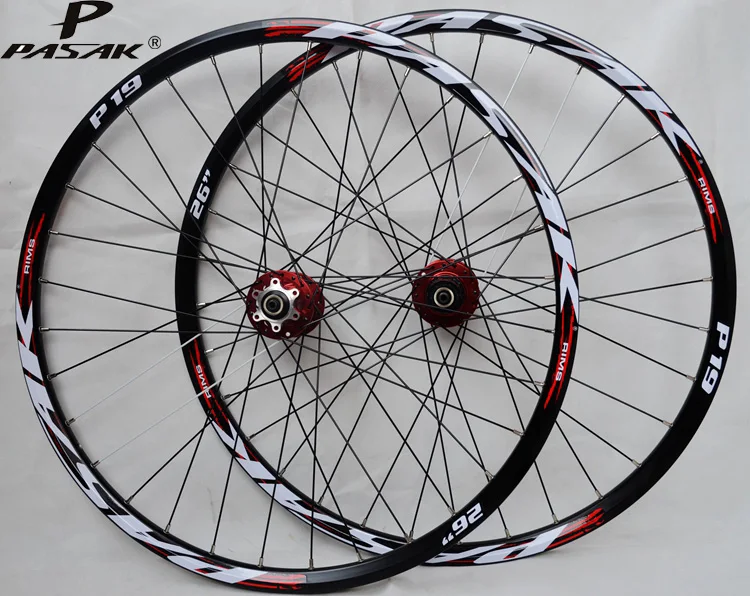 Pasak Rodas MTB велосипед Bicicleta Аро Tubuler Jant Wheelset 26er 29er 27 5 ER 32 отверстия Дисковые Тормозные