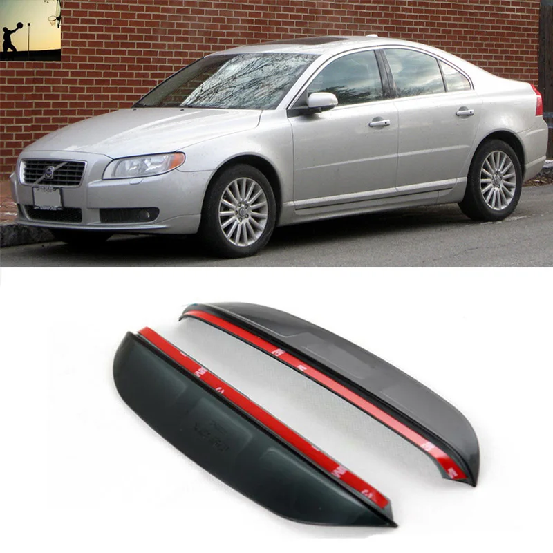 Автомобиль-Стайлинг для Volvo S80 от 2006 до 2016 зеркало заднего вида с защитой дождя