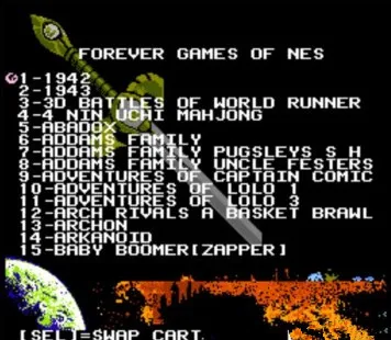 Навсегда DUO игр NES 852 в 1 (405 + 447) игровой Картридж для консоли всего 1024 Мбит флэш