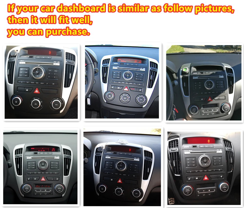 8-Core Android 8,0 автомобильный мультимедийный плеер для Kia Ceed 2010 2011 2012 аудио Wi-Fi стерео RDS DVD 2 Din Видео Радио gps навигации
