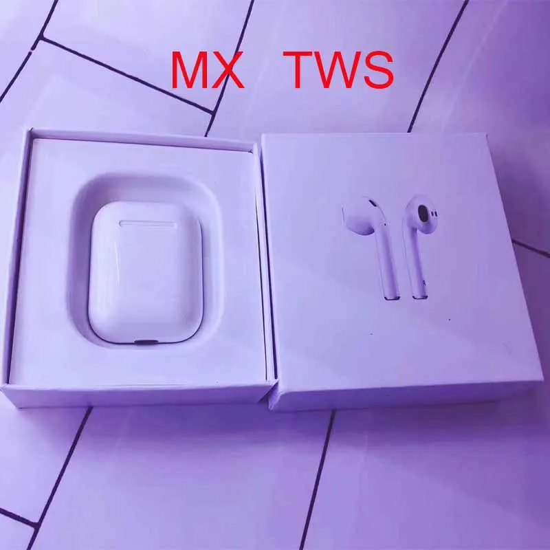 MX TWS 1:1 мини беспроводной Bluetooth 5 0 3D тяжелый бас спортивные наушники для apl|Наушники