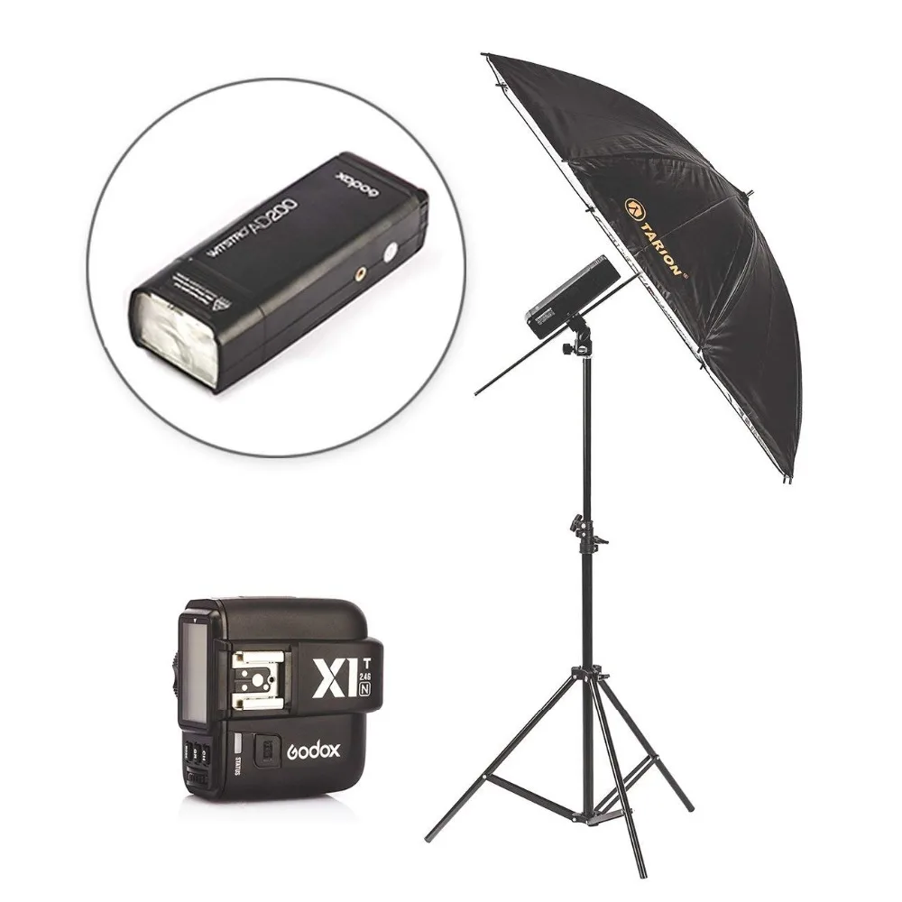 Odox AD200 карманная стробоскопическая вспышка с двумя лампами TTL HSS 1/8000s DSLR Speedlite X1T N