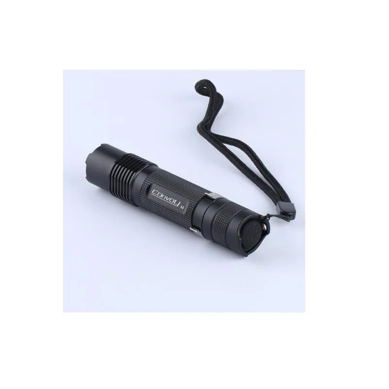 Конвой S8 Cree XM L2 U2 1A AMC7135 * 3 2 группа 3/5 режим EDC светодиодный фонарик|Фонарики и
