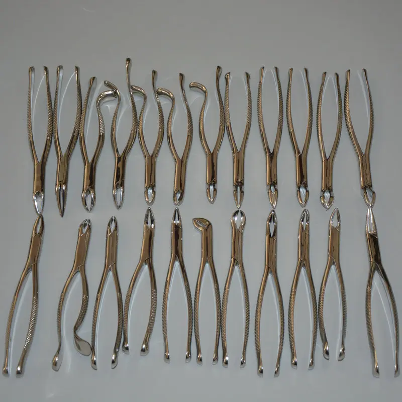 23 шт. полный набор щипцы для удаления зуба Стоматологический Хирургический