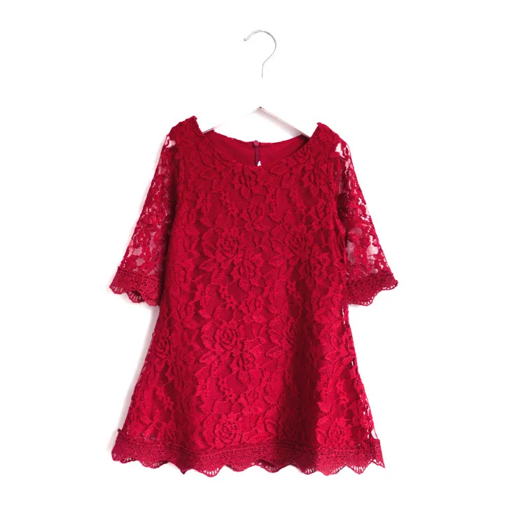 

2021 Summer Dress 2-16Y Kids Party Dress Children's Clothing Girls Lace Evening Dress Teenager Mini Princess Dresses for Girl