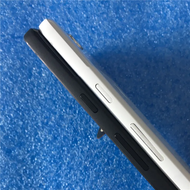 Корпус задней двери для 5," htc Google Pixel 2 Axisinternational чехол для задней батареи+ боковые кнопки питания+ гибкий кабель+ стеклянный объектив