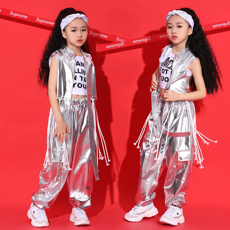 Детский костюм для дня джаза танцевальный мальчиков и девочек модельный в стиле