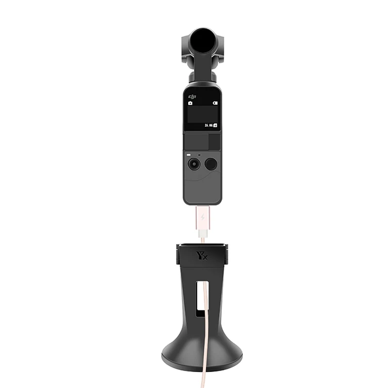 Для DJI OSMO карманная ручка Ручной Стабилизатор heigbred базовое крепление с зарядным отверстием DJI OSMO карманные аксессуары для Кардана