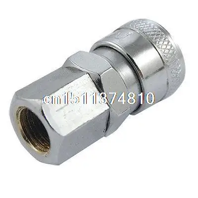 Металлический быстроразъемный воздушный соединитель SF20 шланга серебристого